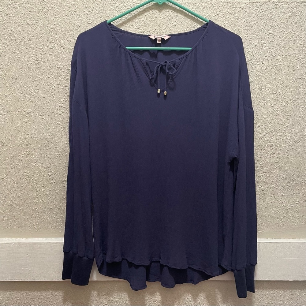 2 for 30✨Juicy Couture Blue Blouse